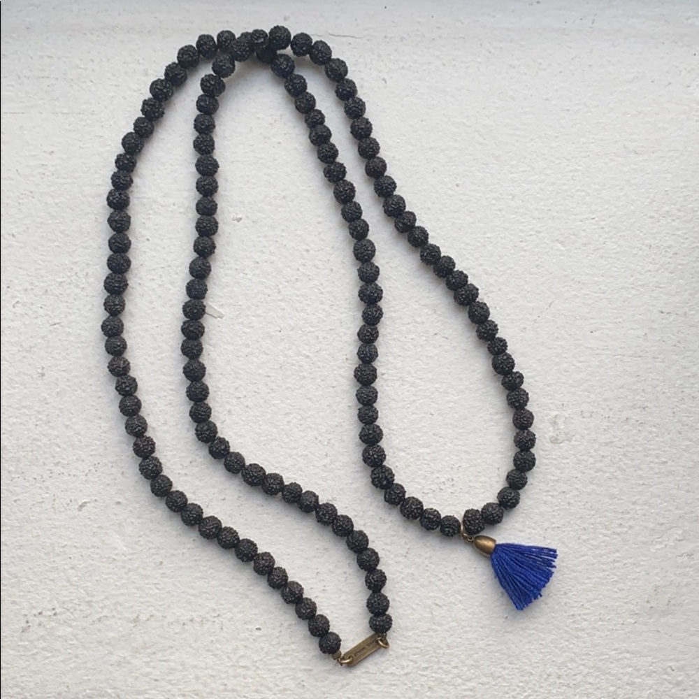 Isabel Marant Textured Bead Tassel Necklace - Picture 4 of 14